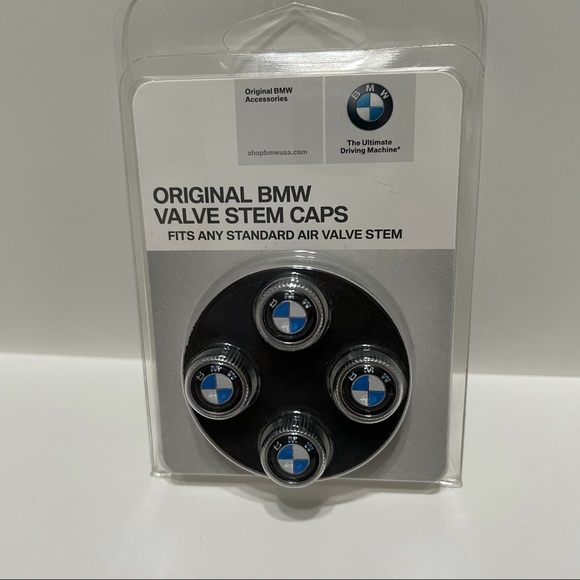 BMW Valve Stem Caps, Tire Valve Stem Caps - Picture 3 of 5
